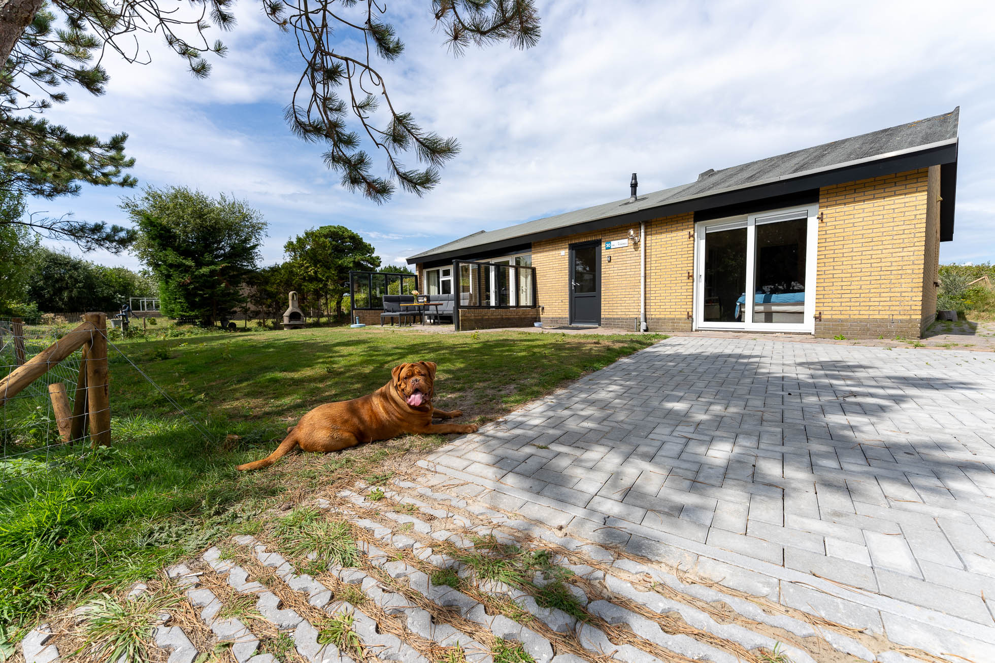 achtertuin en terras